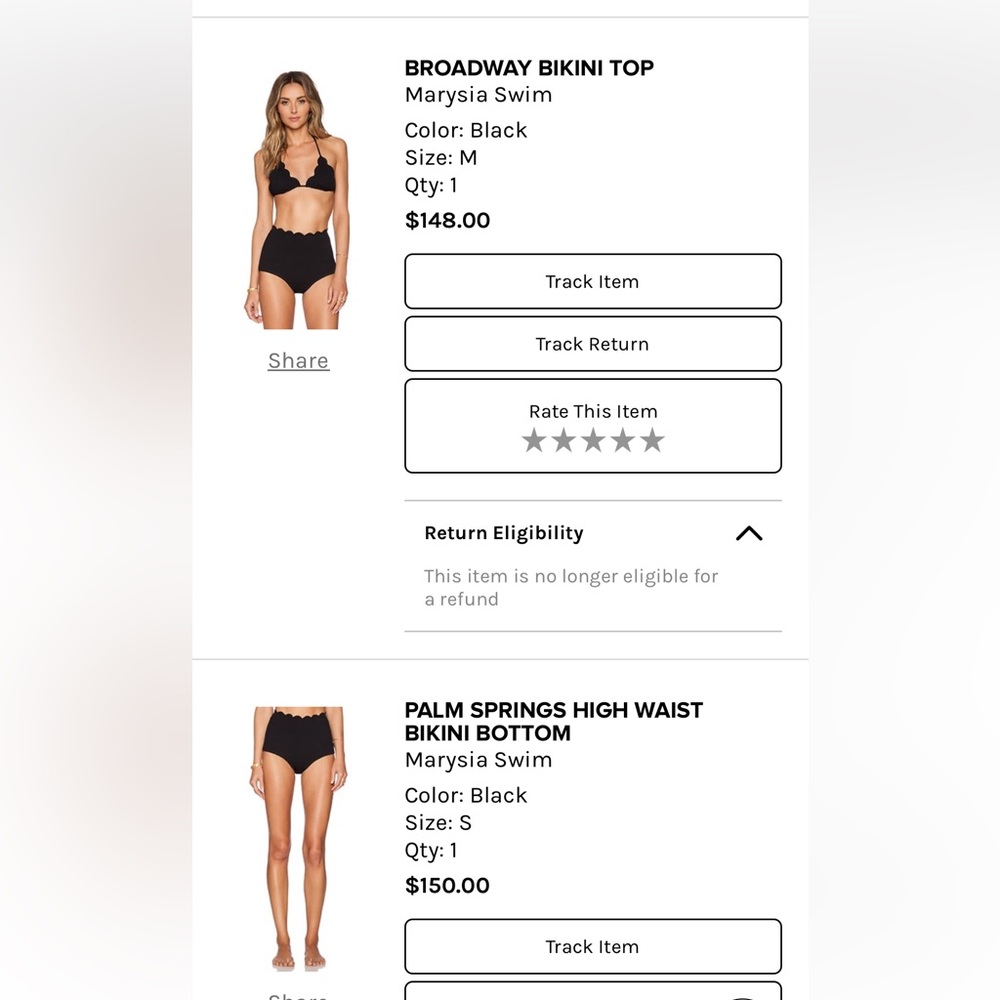 Marysia swim set NWT